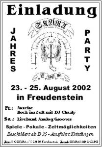 Party 2002-leider noch kein Inhalt